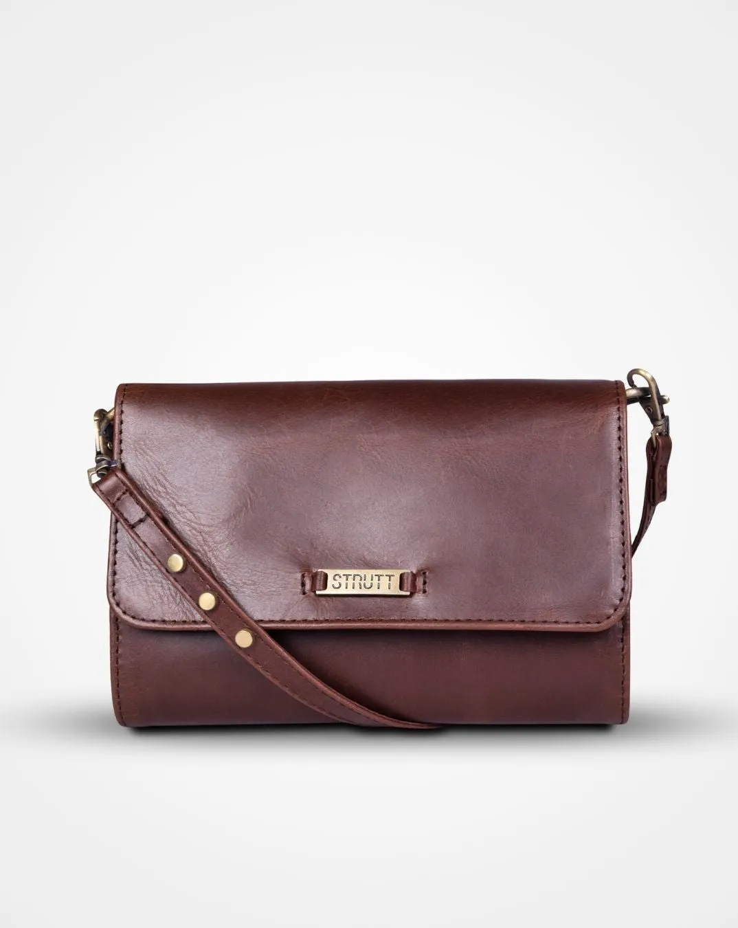 VersaCarry 2-in-1 Leather Sling Wallet - Sling Bag