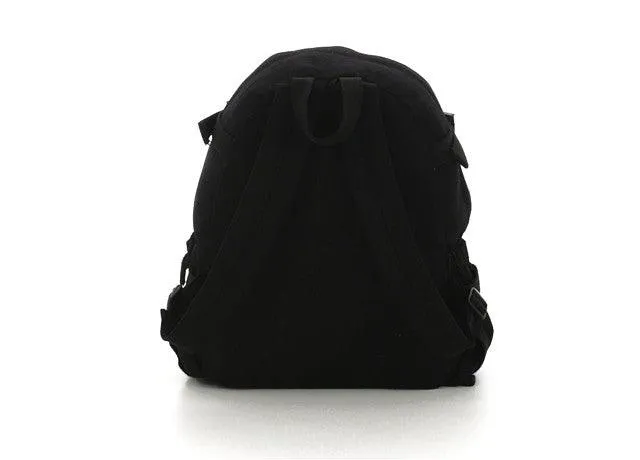 Vintage Canvas Compact Backpack